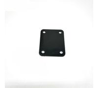 Pezzi di ricambio per chitarra Piastra Di Rinforzo Per Chitarra Per Piastra Di Collegamento Per Chitarra Elettrica ST Piastra In Acciaio Per Collegamento Corpo Manico Quadrato(Black)