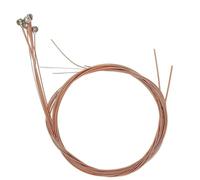 Pezzi di ricambio per chitarra Set Di Corde Per Chitarra Set Di 6 Corde Per Chitarra Acustica In Acciaio Inossidabile 052 Pollici Hold Tune Suono Stabile