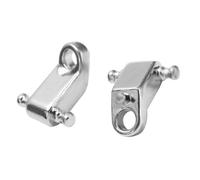 Pezzi di ricambio per chitarra Un Set Da 2 Pezzi Per Chitarra Elettrica Per Corde Per Albero Per Corde In Argento