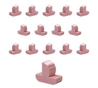 Pezzi di ricambio per gioco da tavolo Catan | Barche | Pezzi di coloni | Set marittimi (B06 - Oro rosa seta)