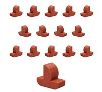 Pezzi di ricambio per gioco da tavolo Catan | Barche | Pezzi di coloni | Set per la gente di mare (E02 - Pietra rossa)