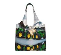 Pezzi di ricambio per macchine agricole Stampa Canvas Tote Bags per le donne Borsa della spesa riutilizzabile Grande Palestra Panno di Tela Sacchetto portatile Borsa della spesa