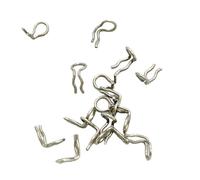 Pezzi di ricambio per motociclette 10 pezzi pinza freno a disco per bici clip a molla perno diviso per Shimano XT SLX XTR Mountain Road bicicletta pastiglie freno pinza morsetto ciclismo(10pcs)