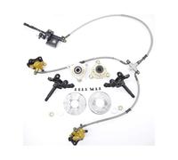 pezzi di ricambio per motociclette 1SET 3 Stud Puntone Sterzo Nocca Mandrini e Freno A Disco da 108mm e Mozzo Ruota Adatto for Il FAI DA TE Elettrico ATV UTV Buggy parti della bici