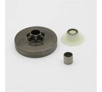 Pezzi di ricambio per motoseghe 325-7T Ingranaggio a vite senza fine per campana frizione, pignone cilindrico compatibile con i modelli 4500 45cc 5200 52cc 5800 58cc