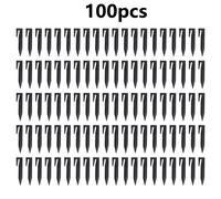 Pezzi di ricambio per picchetti di confine 100 pezzi accessori 8,5 cm bordo nero