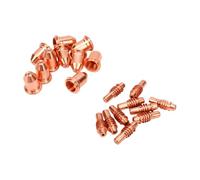 Pezzi di Ricambio per Torcia Al per TI-PC65, IPT-65 | Materiale in lega, resistente al calore, compatibile con Harbour Freight, 10 ugelli ed elettrodi