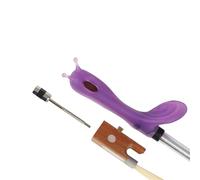 pezzi di ricambio per violino 1/8-4/4 Arco di violino Grip Violino Tenere Arco Correttore di Postura Accessori In Silicone Universale Sussidio Didattico Per Principianti (Color : Purple)