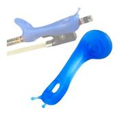 pezzi di ricambio per violino 4/4-1/8 Impugnatura Per Arco Per Violino Correttore Per Postura Dell'arco Per Violino Accessori Universali In Silicone Aiuto Per Principianti (Color : Blue)