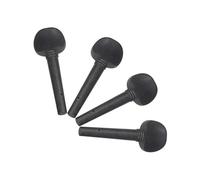 pezzi di ricambio per violino 4 pz/pacco Accessori Per Violino 4/4 Violino Violino Tuning Pioli In Legno di Ebano Puntale Set Strumento di Sostituzione