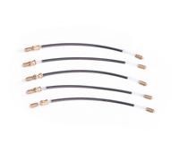 pezzi di ricambio per violino 5pcs Corda Di Coda Per Coda Di Violino Intestino Violino Coda Di Nylon Per Accessori Per Violino 4/4 3/4 Violino