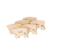 pezzi di ricambio per violino 6PCS Ponte per violino in acero Regular 4/4 Ponte per violino Accessori per violino Strumenti musicali Ponte di ricambio per violino