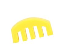 pezzi di ricambio per violino Accessori per violino muto in gomma durevole per violino 5,2 x 2,2 cm per portatile da pratica 4/4 3/4 1/2 (Color : Yellow)