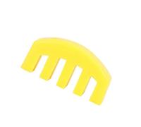 pezzi di ricambio per violino Accessori per violino muto per violino in gomma resistente per violino 4/4 3/4 1/2 pratica 5,2 x 2,2 cm caldo (Color : Yellow)