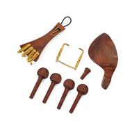 pezzi di ricambio per violino Accessori Per Violino Set Da 13 Pezzi Pioli Gancio Per Cordiera Cordiera Poggia Guancia Orlo Asta Per Guancia Corda Per Coda 4/4