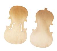 pezzi di ricambio per violino SET 4/4 3/4 1/2 1/4 1/8 Violino Top & Back Incompiuto Violino Consiglio Parti Tiglio Violino Accessori