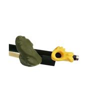 pezzi di ricambio per violino Supporto per arco per violino Bretelle per impugnatura Operatore per arco Accessori per correzione universale Bow Buddy Violino (Color : Green)