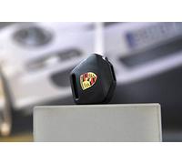 Pezzi di ricambio Porsche testa + luce + stemma, Nero , s