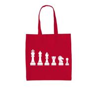 Pezzi Di Scacchi - Borsa In Tela - Gioco Da Tavolo Giocatore Scacco Matto Re