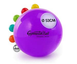 PEZZI Ledragomma Fitness Palla Gym Ball Standard 53 cm Viola
