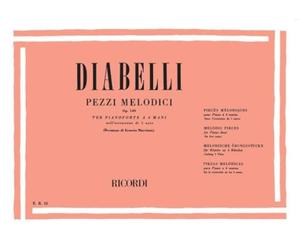 Pezzi Melodici Op. 149 Diabelli - Spartito Pianoforte a 4 Mani | Livello Principiante per Studenti e Insegnanti | Metodo Duetto Facile Tecnica Lettura Coordinazione Pratica Pianoforte Didattico