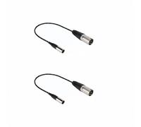 pezzi Mini XLR 3 pin maschio compatibile con cavo audio Canon compatibile con il trasferimento dell'interfaccia del microfono della fotocame