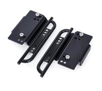 Pezzi Modelli RC Per Axial Per SCX24 Per Catenaccio Per Wrangler Per Gladiator Per Bronco C10 1/24 Rc Auto Crawler 1 Coppia Cursori In Metallo Pedale Laterale Aggiornamento