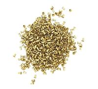 Pezzi Occhielli MM in 2000 5x5 Ottone per Telaini Arnia | Protezione del Filo, Superficie Liscia e Resistente alla Corrosione, per Telai in Legno e Cablaggio Dell'arnia