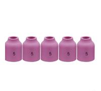 Pezzi per ugelli in ceramica per lenti a gas di saldatura wig, compatibile con bruciatori SR WP-9/20/25 e WP-17/18/26, dimensioni 53N58-53N61S(53N59)