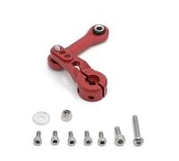 Pezzi Ricambio Auto Rc Per Arrma 1/7 Per Kraton Per Senton Per Typhon Per Talion Per Outcast 1/8 25T Servo Braccio Sterzo Link Rod Upgrade Parts(Red)
