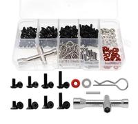 Pezzi Ricambio Auto Rc Per HSP Per Unlimited 1/10 D3 D4 XIS RC Auto Ricambi 271 Pezzi Completo Di Viti Per Auto Cassetta Degli Attrezzi Accessori Di Ricambio Per L'aggiornamento