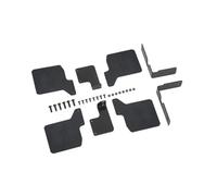 Pezzi Ricambio Auto Rc Per TRX4 Per Defender Per Bronco Parafango Anteriore E Posteriore In Gomma Con Supporti Di Montaggio Paraspruzzi Per Carrozzeria Parti Per Auto RC(Defender)