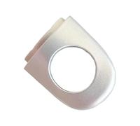 Pezzi Ricambio Maniglie Porte Esterne Per Per Yeti Per Fabia Per Rapid Maniglia Porta Anteriore Esterna Sinistra Serratura Tappo Foro Chiave 6RD837879 Copertura Maniglia Portiera Auto(Silver)