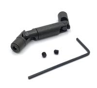 Pezzi Ricambio Per WPL D12 C14 C24 C34 B14 B16 B26 Per HengLong Per FeiYu Per JJRC Per MN Albero Di Trasmissione In Metallo Parti Di Aggiornamento Per Auto RC(Black)