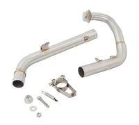 Pezzi Scarico Per Ninja125 Z125 2018 2019 2020 2021 2022 Slip On Motorcycle Exhaust Per Escape Tubo Di Collegamento Centrale Anteriore Marmitta Per Connect
