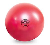 PEZZI Soffball MAXAFE originale, 40 cm, rosso, per ginnastica, fitness, allenamento, terapia