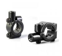 pezzi Staffa per specchietto retrovisore manubrio moto, Staffa universale per specchietto retrovisore manubrio da 7/8" Staffa di montaggio p