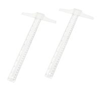 Pezzi T -Lineal, Righello Da Disegno, Strumento Di Disegno, Righello Di Plastica Trasparente, Strumento Di Misurazione, Studio E Forniture Per Ufficio