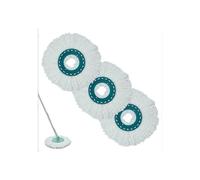 Pezzi Testine di ricambio per mocio Leifheit Clean Twist Disc Mop in microfibra altamente assorbente adatto a tutti i tipi di pavimento