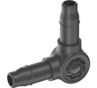 GARDENA Raccordo a L Micro-Drip-System 4,6 mm (3/16") - 10 pz.