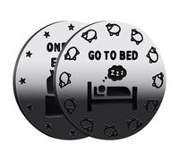 Pezzo decisionale del gioco, pezzo decisionale, Funny Destiny Coin Decision Parent Decision Coin Regalo, Divertente pezzo di destino per gli amanti dei giochi, 1 gioco/tempo extra per andare a letto o