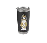 Pezzo degli scacchi Regina Scacchi Gioco da tavolo Bicchiere termico in acciaio inox doppia parete