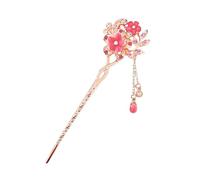 Pezzo Di Ago Per Capelli Di Fiori Rosa, Accessori Per Capelli Retrò, Accessori Per Capelli Di Strass, Accessori Per Parrucchiere, Accessori Per Capelli Da Donna Per Donne