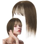 pezzo di capelli anteriore, frangia frontale per le donne | Frangetta finta sulla fronte per frangia fioca | Banng per acconciatura da donna per appuntamenti ad alte prestazioni Viaggi d"affari in