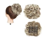 Pezzo di capelli chignon disordinato Pettine sintetico grande con clip nell'estensione dei capelli ricci Chignon Pezzi di capelli Donna Updo Cover Parrucchino Estensione Chignon Evidenzia l'artiglio d