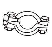 Bosal 254-355 - Pezzo Per Fissaggio, Imp. Gas Scarico