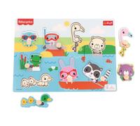 Pezzo di legno ad incastro Fisher-Price Animali all'acqua