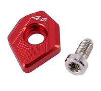 pezzo di pesi per mazze da golf compatibili con il driver Cobra Speedzone rosso, 4G