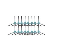 Pezzo Di Ricambio, Compatibile Con Proscenic, Q8 Max / Q8 Robot Aspirapolvere Spazzola Principale Spazzola Laterale Filtro Mop Pad Accessori.(16side brush)