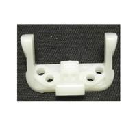 Pezzo di ricambio in plastica con supporto bianco compatibile la lama WAHL 9818L 9854 9854L